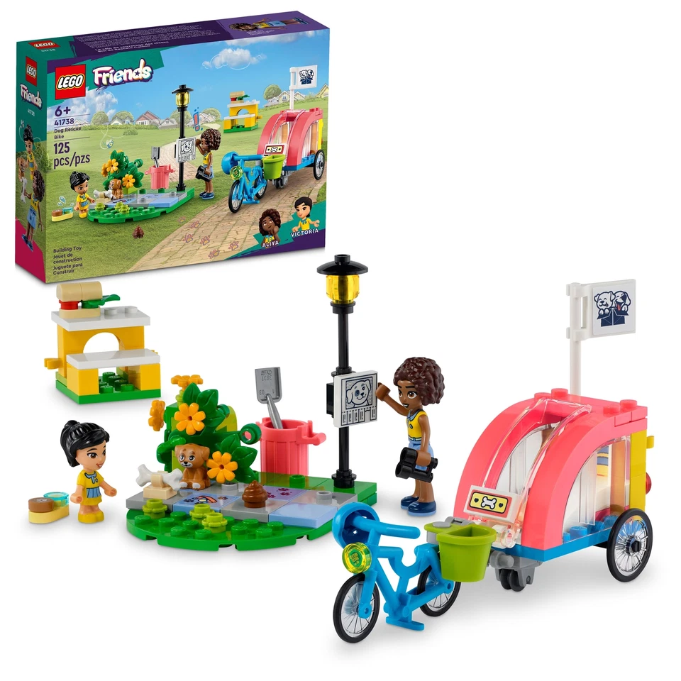 LEGO FRIENDS: Dog Rescue Bike (41738)