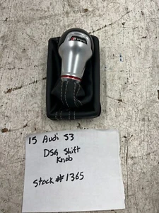 2015 AUDI S3 8V DSG S-TRONIC AUTOMATIC SHIFTER KNOB HANDLE BOOT 15-18 - Picture 1 of 13