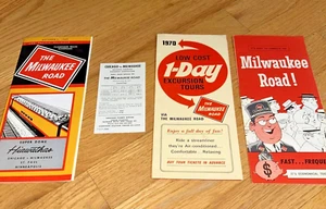 4 TIEMPOS / FOLLETOS DE MILWAUKEE ROAD - 1969 / 1970 / 1971 - Imagen 1 de 18