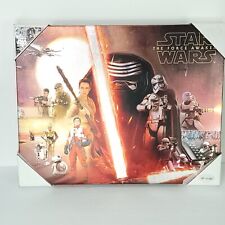 Star Wars The Force Awakens Wall Art Canvas Artissmo R2D2 C3PO BB-8Kylo Ren NEW