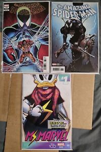 Amazing Spider-Man #33 Lot (3 Books) 1:25 Retailer Incentive Variant Incl. NM