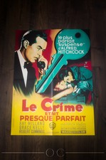 DIAL M FOR MURDER 24" x 32" French Moyenne Fold Movie Poster Original 1954