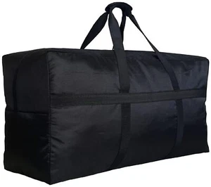 Extra Large Duffle Bag Foldable Weekender Bag for Overnight Camping - Picture 1 of 7