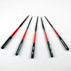 Mack Wizard Black Widow Scroll Striper Pinstriping Brush Choose Size OR Set - Picture 1 of 9