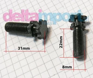 Pignone 6 denti M8 passo 1 25-25H ricambio minimoto minicross mini-quad cina - Imagen 1 de 2