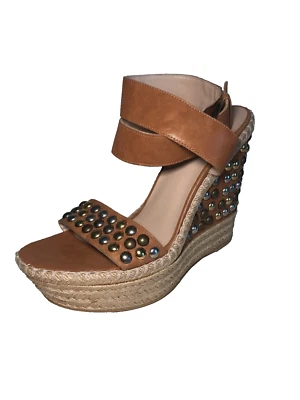 Stewart Weitzmn Women’s Shoes Platform Wedges Brown Size 9 - Image 1 of 4