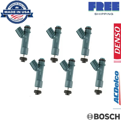 Inyectores de combustible x6 DENSO para Toyota 4Runner 2003-2009 4,0 L V6 #23250-31010 Foto 1 de 4