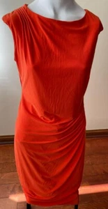 Vestido para mujer Lauren Ralph Lauren - talla 12 - naranja oscuro - Imagen 1 de 3