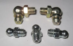 VW Front Beam Grease Nipples (Zits/Zerks) M6 size (qty 5) - Picture 1 of 2