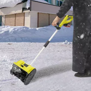 1200W 2200r/min Handheld Batteriebetriebene elektrische Schneefräse Grün EU-Norm - Bild 1 von 15