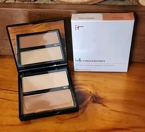 IT Cosmetics HELLO CHEEKBONES Matte Bronzer & Love Highlighter Duo NIB. CC - Picture 1 of 1
