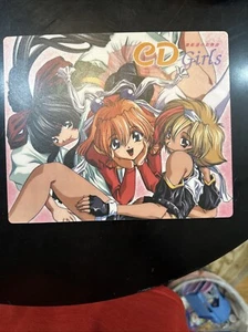 Mouse Pad Vintage Anime Memorabilia CD Girls  “Love Story Of Uta “  1990’s - Picture 1 of 3