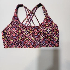 Victoria Sport Victoria's Secret Sports Bra Back Cross Removable Pads Large - Picture 1 of 6