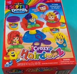 Cra z Art Softee Dough Crazy Hairdooz Hairdo People Great Birthday Gift Idea - Picture 1 of 2