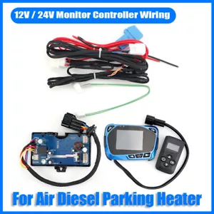 12V 24V 2KW-8KW Diesel Heater Controller Remote Motherboard Wire Advanced Set # - Bild 1 von 14