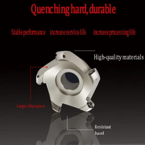 KM12 50-22 63 80-27 100-32 45 degree milling cutter holder for SEKT1204 insert - Picture 1 of 7