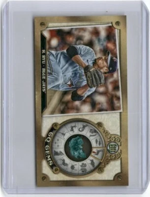 2022 Topps Gypsy Queen #GGM-16 Hyun-Jin Ryu Gypsy Gems Minis - Image 1 of 2