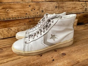 Vintage 80's converse all stars DR J HI-top sneakers sz 9.5 made in usa, PRO - Picture 1 of 17