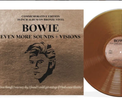 David Bowie - Even More Sounds & Visions BRONZE Vinyl 10"  New&Sealed - Image 1 of 2