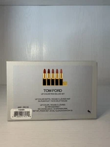 Tom Ford Lip Color Mini Deluxe Set .03 Oz/1g Each Shade 16/04/01/80/03 Free Ship - Imagen 1 de 4