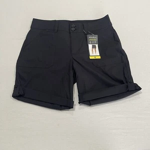 Eddie Bauer Damen Bermuda mit Rollsaum kurz, schwarz, Größe 6, 1751714 - Bild 1 von 5