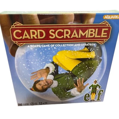 ELF Card Scramble Board Game – Family Christmas Game Night Fun! - Image 1 of 4