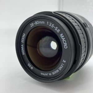 [MINT] Sigma Zoom 28-80mm f/3.5-5.6 Macro Lens for Pentak K from Japan - Picture 1 of 10