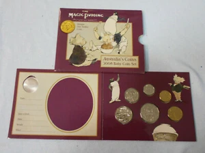 2008  AUSTRALIAN BABY MINT COIN SET - THE MAGIC PUDDING, SLIP CASE CORNERING - Picture 1 of 1