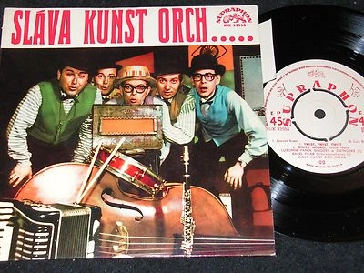 SLAVA KUNST DANCE ORCHESTRA The Danube.../ Czech 4-track SP 1964 SUPRAPHON 33558 - Bild 1 von 2