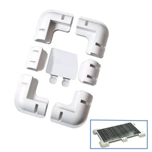 Solar Panel Corner Mounting Brackets Kit 7PCS Caravan Boat RV Vehicle Roof Mount - Picture 1 of 4