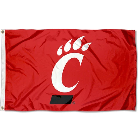 Cincinnati Bearcats Red Flag Large 3x5 Cover