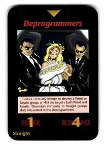 Deprogrammers Base Set card INWO Illuminati New World Order Game - Picture 1 of 4