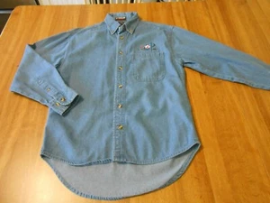 Small Adult - Vintage 90's Nascar - Mark Martin #6 - Button Down Shirt - 42x30 - Picture 1 of 7