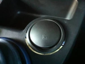 D Ford Fusion 2002- Chrom Ring für Aschenbecher - Edelstahl poliert - Picture 1 of 3