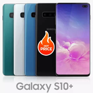 Samsung Galaxy S10+ Plus G975U 1TB Factory Unlocked Open Box SMARTPHONE A+ - Afbeelding 1 van 18
