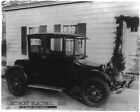 Photo:Detroit Electric,1925 automobile,outside house,parked