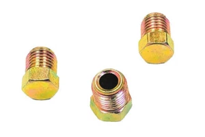 Inverted flare brass plugs for 3/8"-24 (Pack of 3) for PV2 PV4 extra line plug - Bild 1 von 3