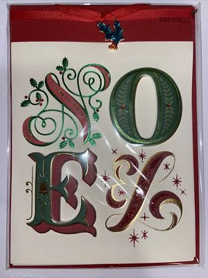 Papyrus Christmas Card - “NOEL” - Image 1 of 2