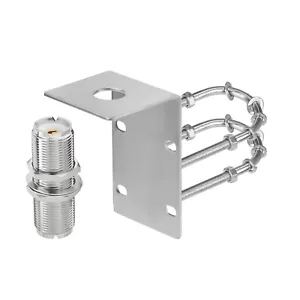 Schwerlast Antennenhalterung Kit mit SO-239 Adapter vertikale/horizontale Passform - Bild 1 von 11