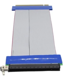 SinLoon PCI-E 16x Flexible Cable PCIe 16x to 16x GPU Riser Adapter Card Extender - Afbeelding 1 van 6