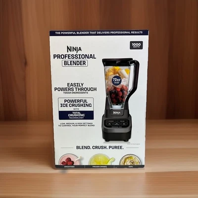 Licuadora profesional Ninja BL610 1000 W 72 oz mezcla jarra sin BPA puré aplastante Foto 1 de 4