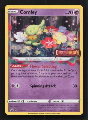Comfey -  (Prerelease) Promo SWSH: Sword & Shield Promo Cards SWSH242 NM - Image 1 of 2