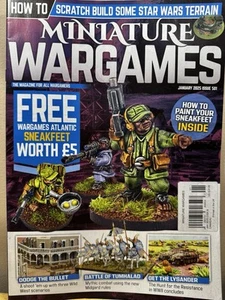 MINIATURE WARGAMES MAGAZINE JANUARY 2025 - Bild 1 von 1