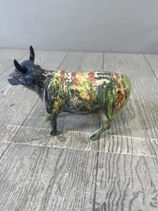 Vintage 2000 Cow Parade Moonet Impressionism Style #9168 ohne Karton - Bild 1 von 5
