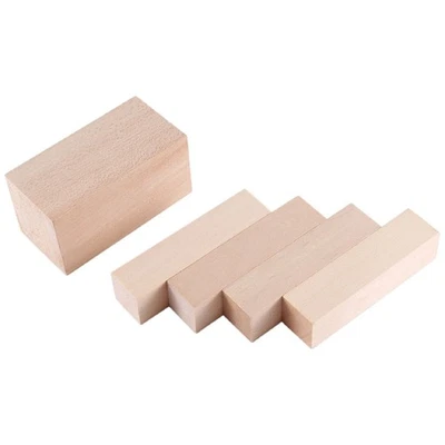 5 Pcs Carving Wood Blocks Whittling Wood Blocks Basswood Carving Blocks8241 - Image 1 of 4