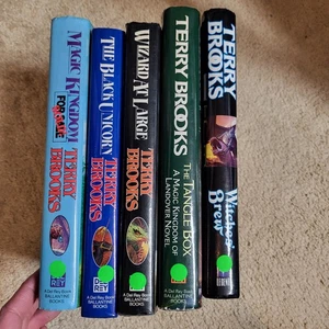 Complete Set Series - Lot of 5 Magic Kingdom of Landover HARDCOVER Terry Brooks  - Picture 1 of 7