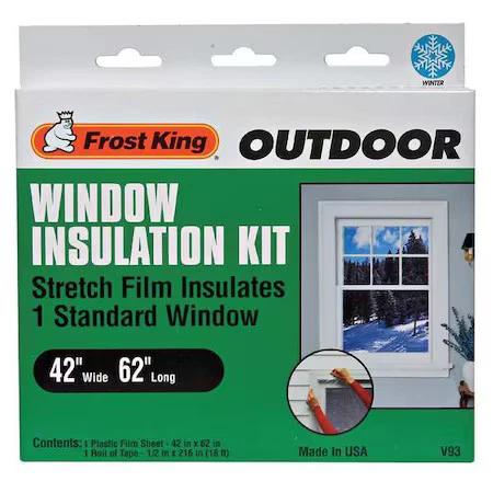 Kit de aislamiento de ventana Frost King V93a 42" X 62", exterior Foto 1 de 1