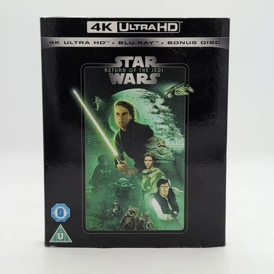 Star Wars Episode VI Return of the Jedi 4K + Slip Cover UHD Blu-ray (UK) [1983] - Image 1 of 4