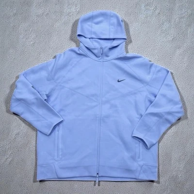 Moletom com capuz Nike X Drake NOCTA Tech fleece zíper completo roxo Palest FD8453-568 masculino 2XL - Imagem 1 de 4