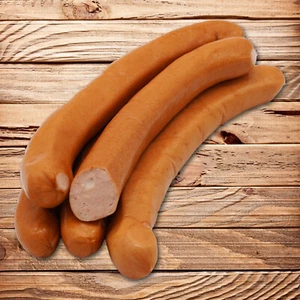 Käsewiener - feines Würstchen - knackiger Biss - cremiger Käse - 5 Stück - 250g - Picture 1 of 2